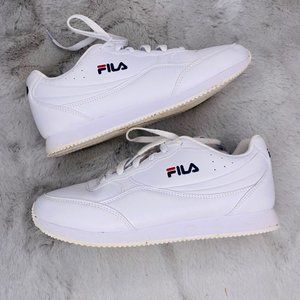 FILA Orbit Jogger Low Sneakers Lace Up White 5RM0160-125 Size 9